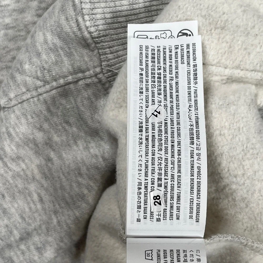 New Abercrombie Kids Hoodie Kids 13/14 Grey Camo Lined Relaxed Fit Pullover NWT